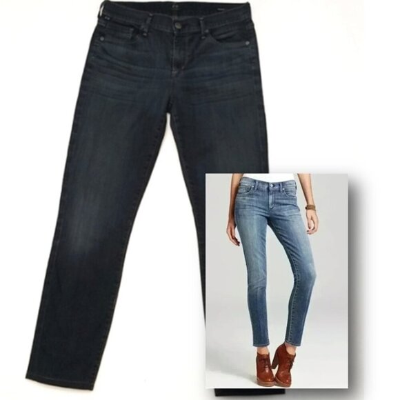 Citizens of Humanity Thompson Mid-rise Cropped Skinny Jeans - Picture 1 of 8